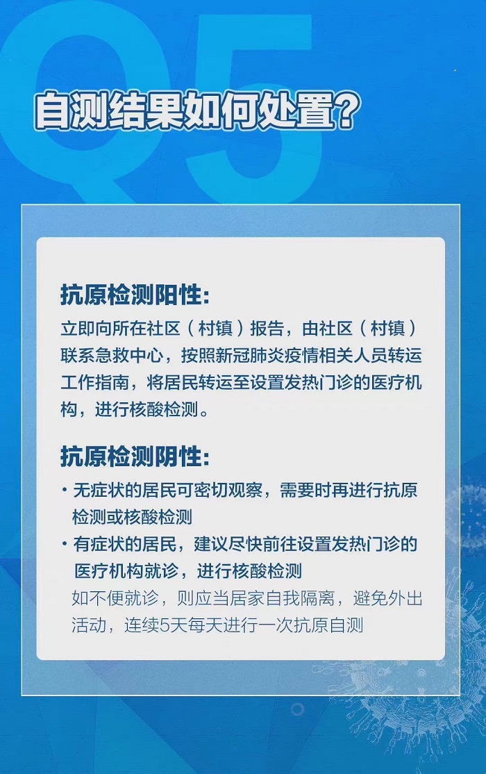 科普新冠抗原自测的一些知识