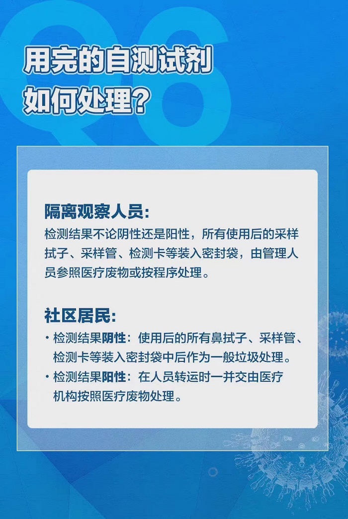 科普新冠抗原自测的一些知识