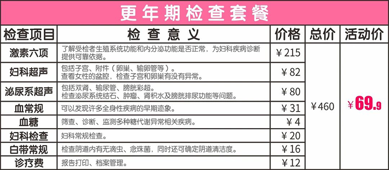 【3.8妇女节】四川泌尿外科医院检查优惠活动开始啦！